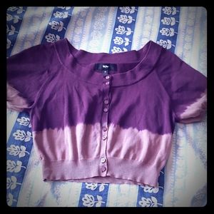 Mossimo Supply Co dip dye cropped sweater